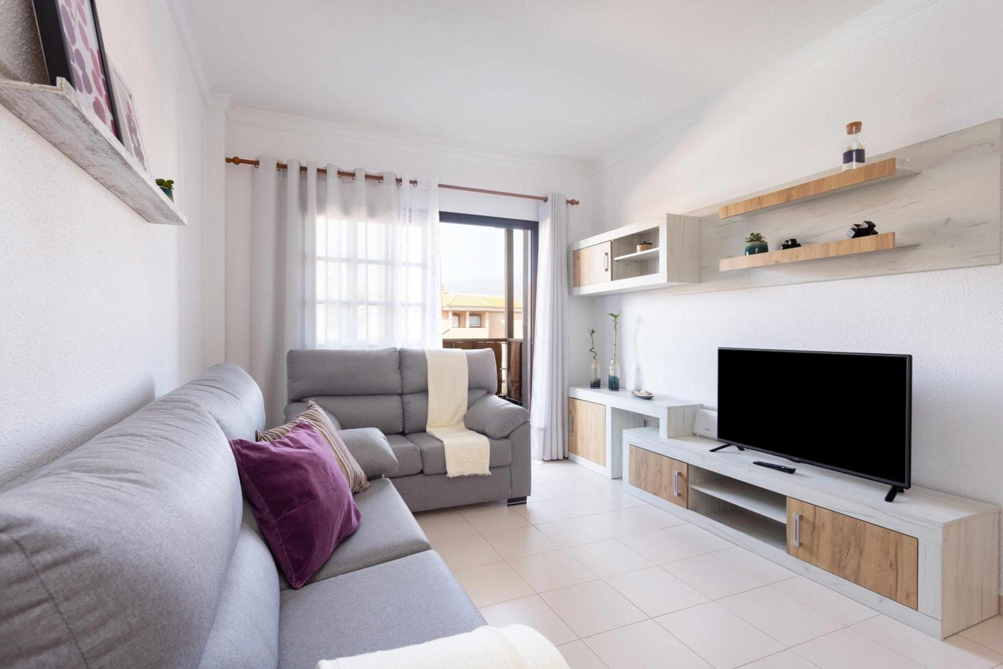 Agradable Piso Con Piscina & Playa Terraza Y Wifi Lägenhet Costa Del Silencio Exteriör bild