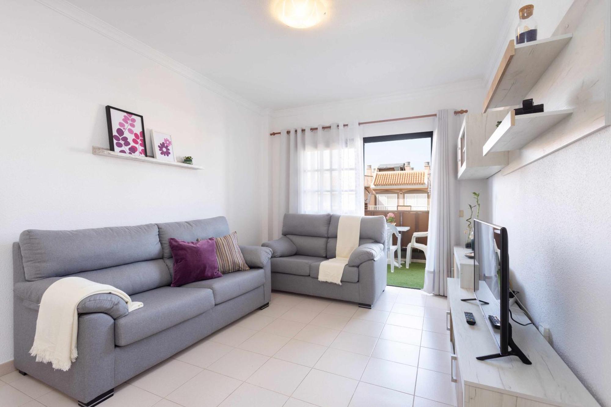 Agradable Piso Con Piscina & Playa Terraza Y Wifi Lägenhet Costa Del Silencio Exteriör bild