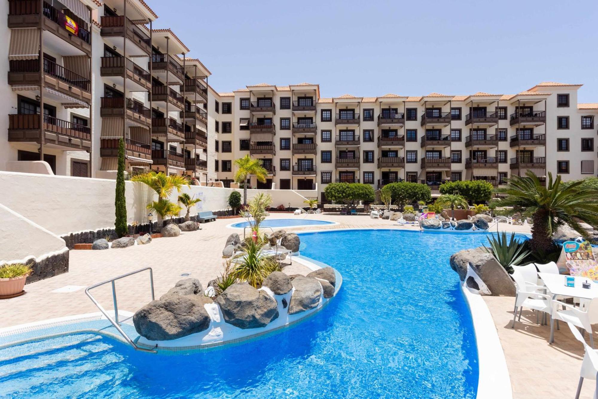 Agradable Piso Con Piscina & Playa Terraza Y Wifi Lägenhet Costa Del Silencio Exteriör bild